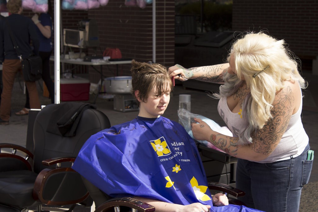Kelowna Hair Salon - Plan B supports cuts for a cure - Losing length for a good cause