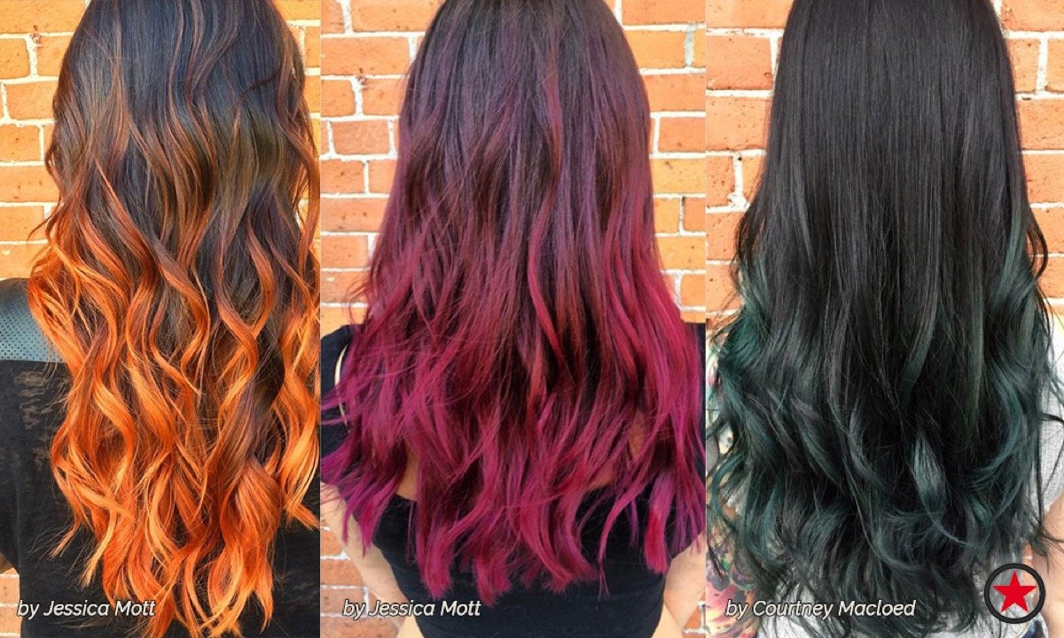 Plan B Kelowna hair salon |Balayage hair colour with brights