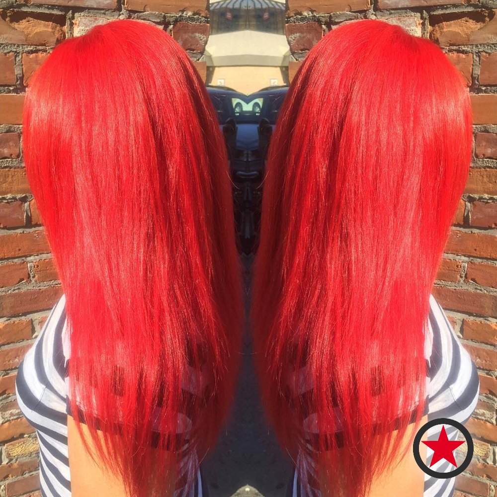 Plan B Kelowna Hair Salon | Amazing Ariel inspired red hair by Brigette