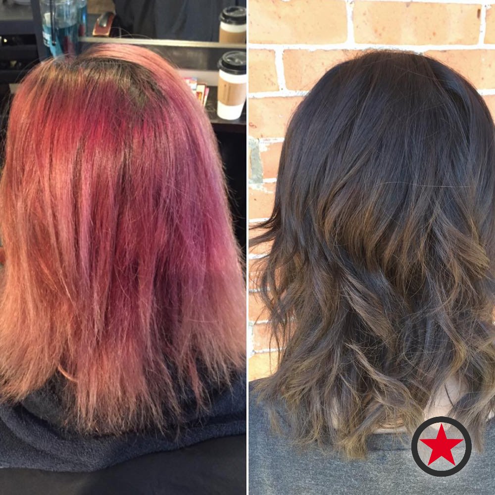 Plan B Kelowna hair salon | Colour transformation by Courtney M