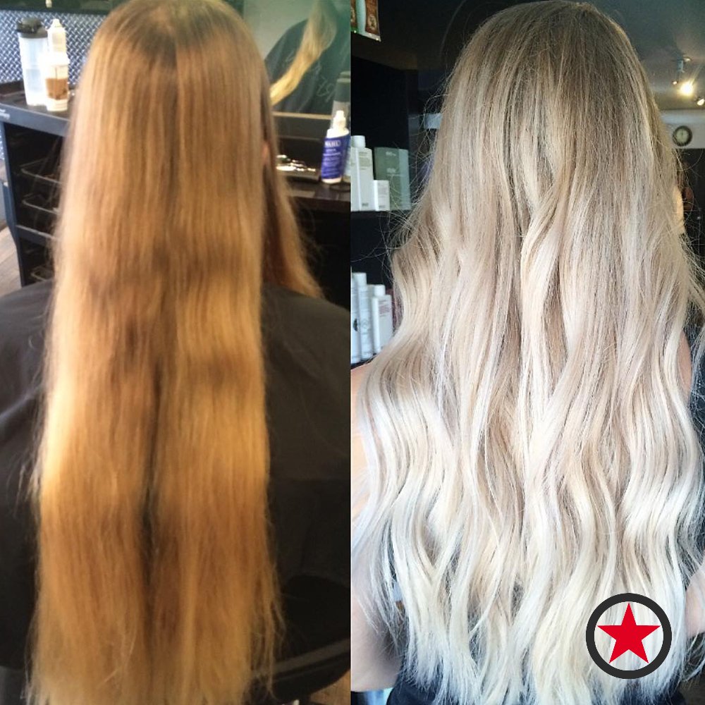Plan B Kelowna Hair Salon | Long blonde hair transformation by Jenna