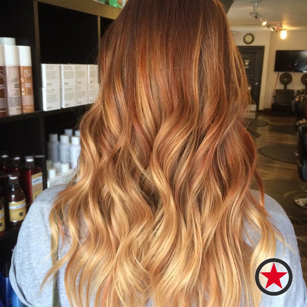 Plan B Kelowna Hair Salon | Pumpkin Spice inspired hair colour by Jenna
