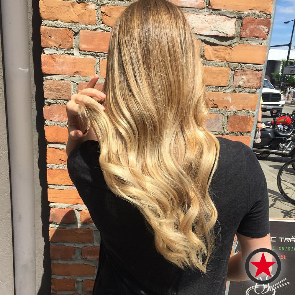Plan B Kelowna Hair Salon | Blonde balayage hair colour by Cara