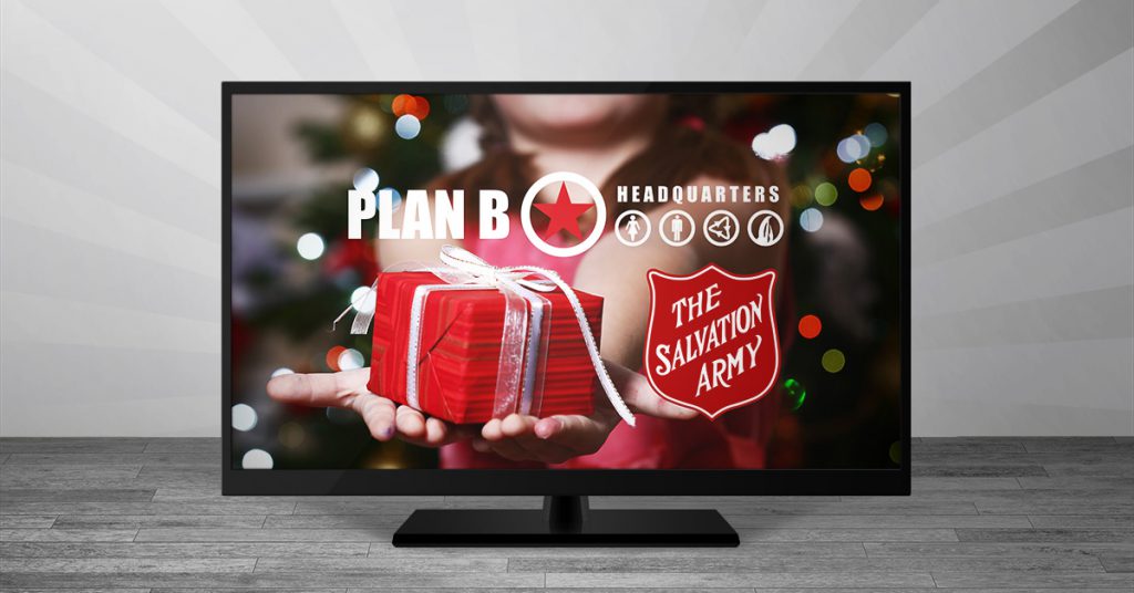 Share Christmas and you could win a TV!