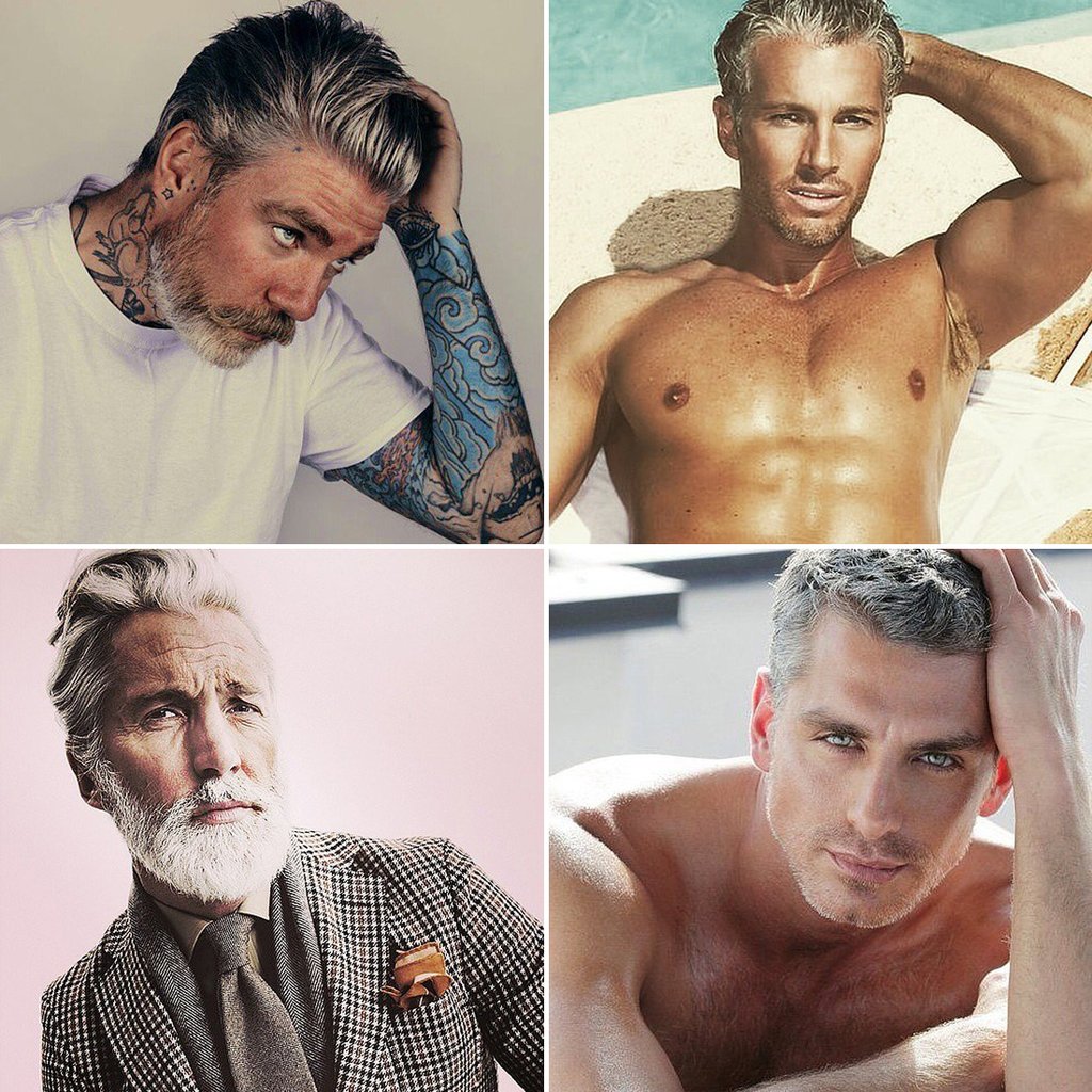 Guys Going Grey – The Sexiest Men’s Hair Colour Trend
